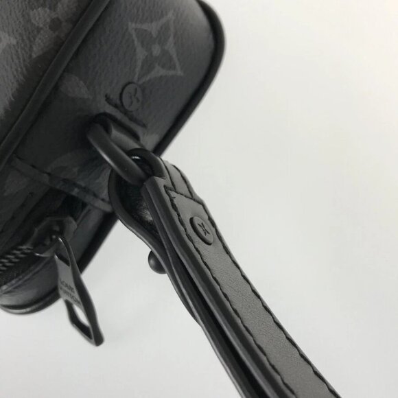 LOUIS VUITTON Monogram Eclipse Pochette Volga M68321 Second bag - Picture 10 of 15